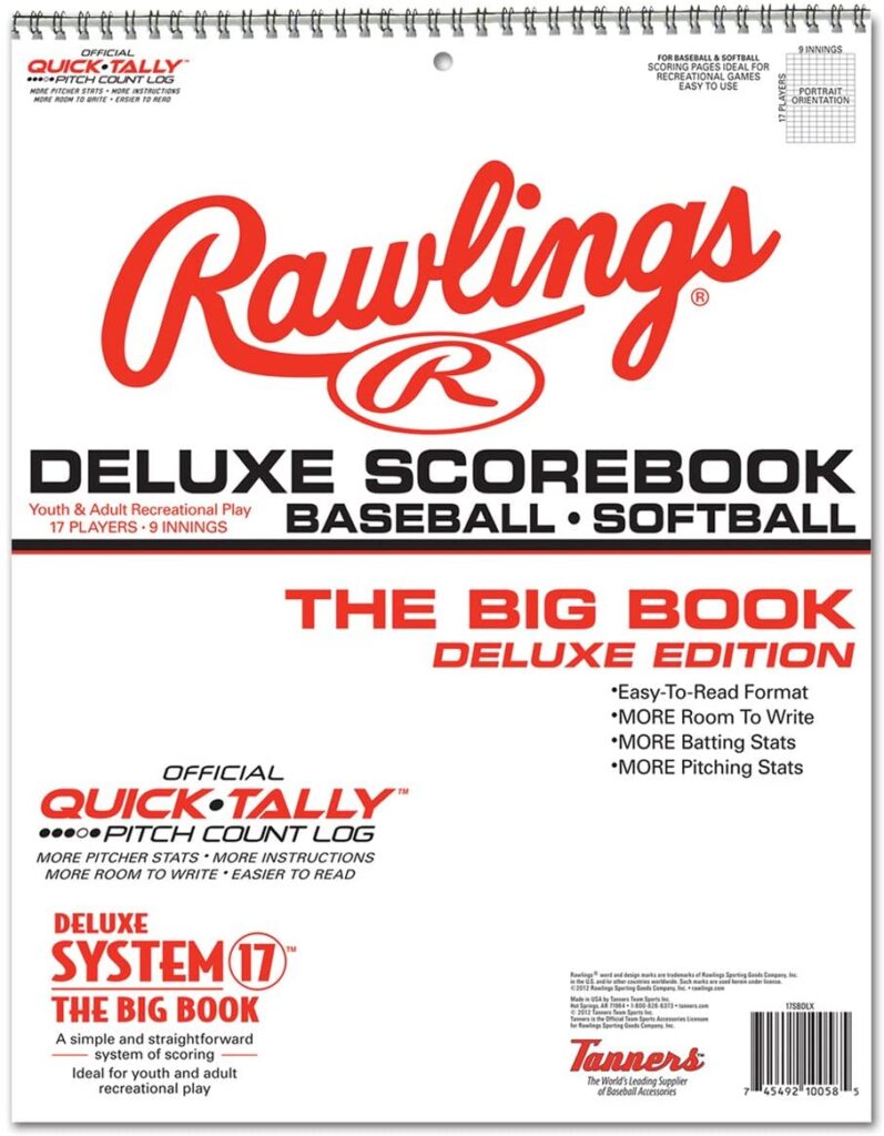 The Rawlings Deluxe Scorebook: Big Book. 